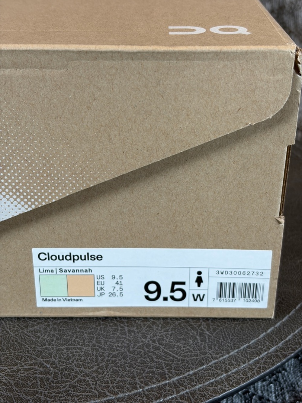 On Cloudpulse Trainer Sneakers Women's 9.5 Lima / Savannah - Picture 9 of 9